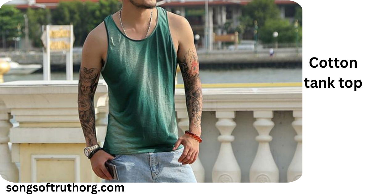 cotton tank top