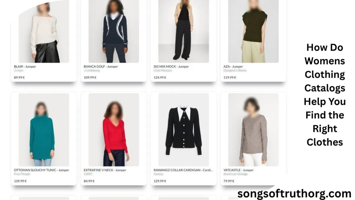 How Do Womens Clothing Catalogs Help You Find the Right Clothes