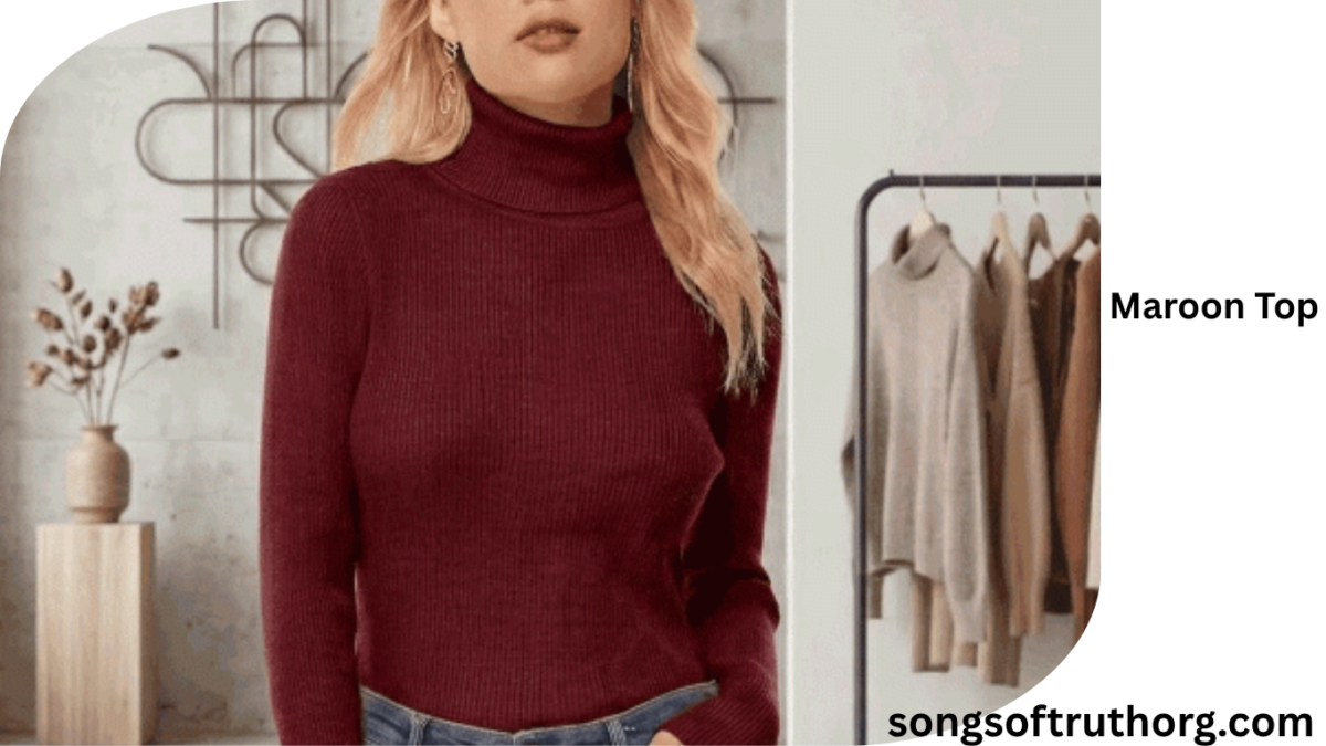 Maroon Top