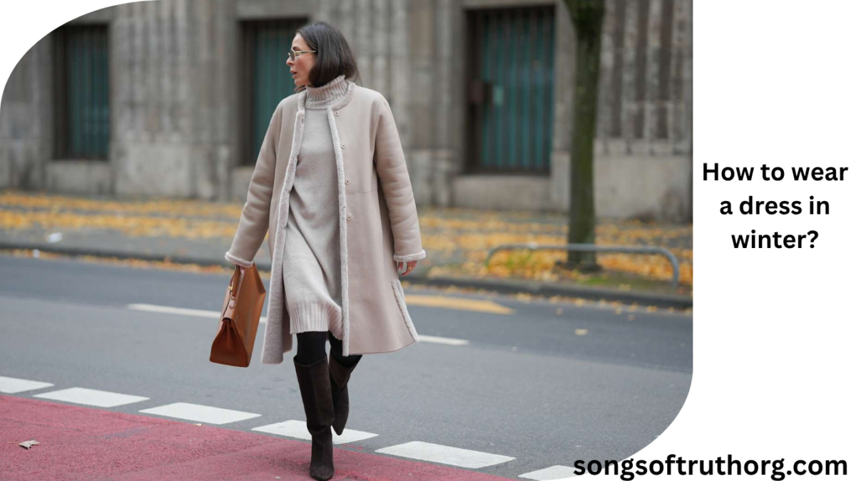 How to wear a dress in winter?