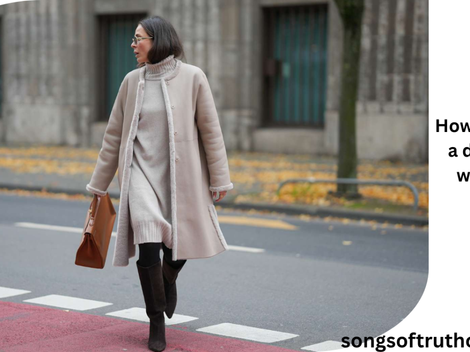 How to wear a dress in winter?